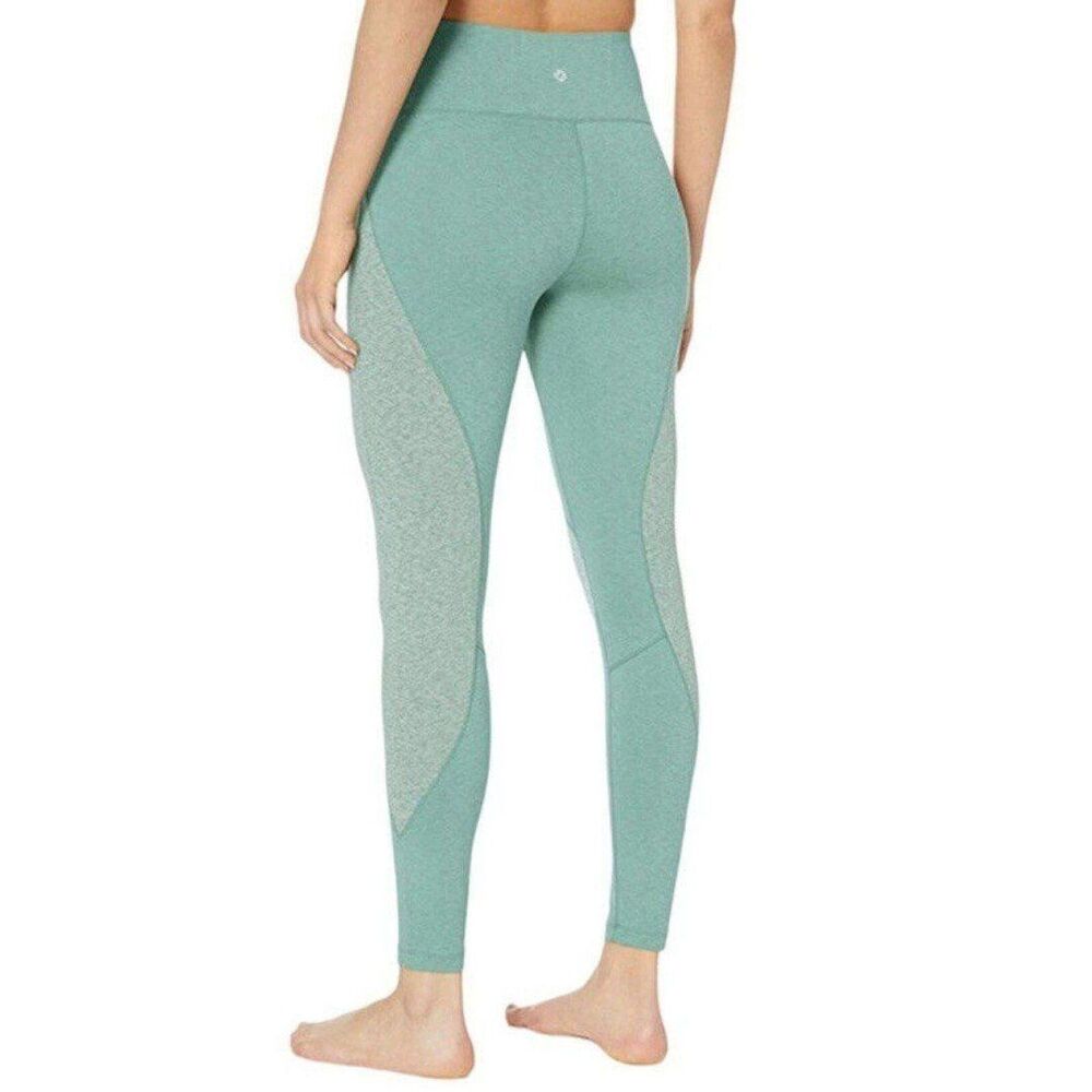 New Women Green Leggings Small High Waist